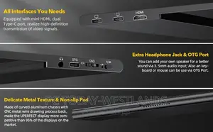 Uperfect Portable Monitor 15.6" 600nits Usb C