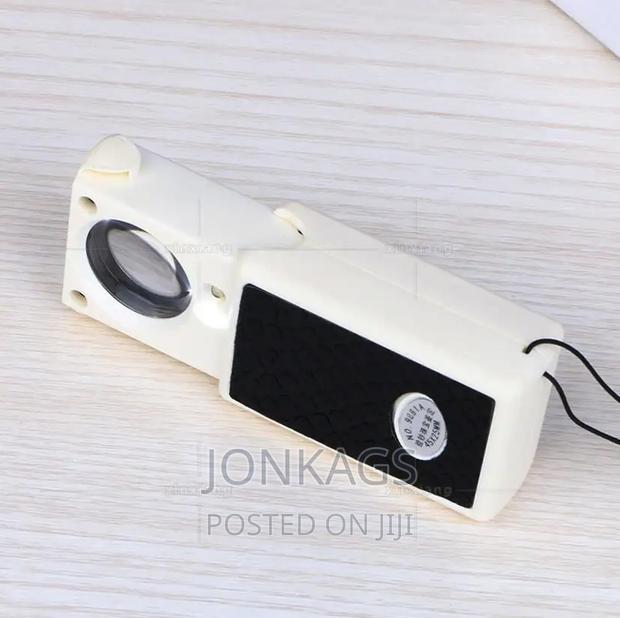 Mini Pocket Glass Loupe Magnifier With UV - thumbnail 10