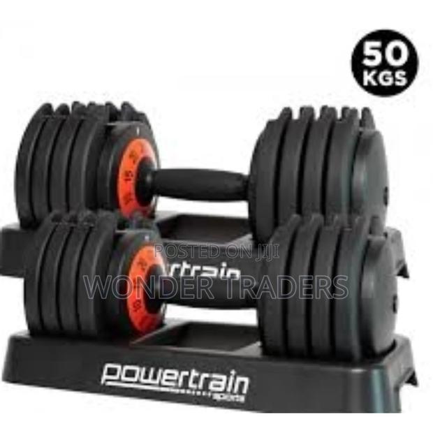 50 KGS Adjustable Barbells