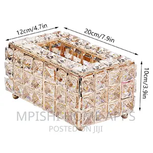 Crystal Serviette Holder