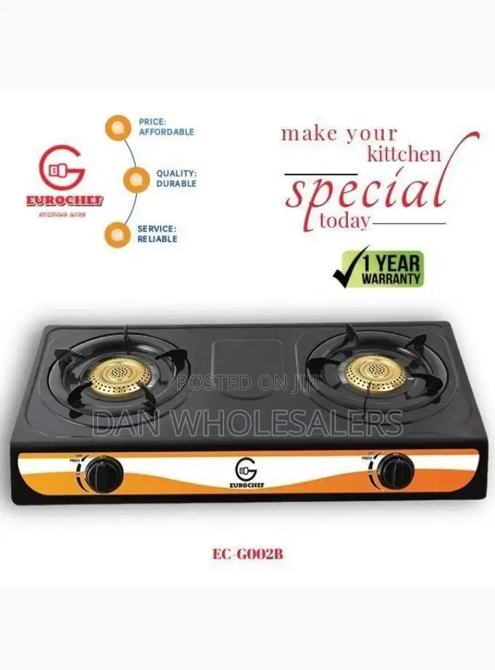Eurochef Eurochef Metallic 2 Burner