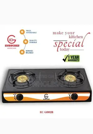 Metallic 2 Burner Eurochef