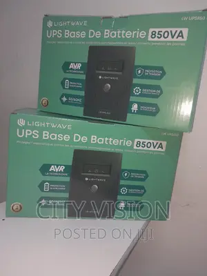 Lightwave 850va Uninterruptible Power Supply ~Ups 850 Va!!