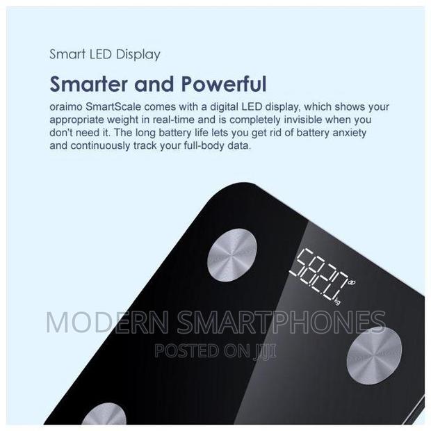 Oraimo Smart Scale Weight Scale - thumbnail 4