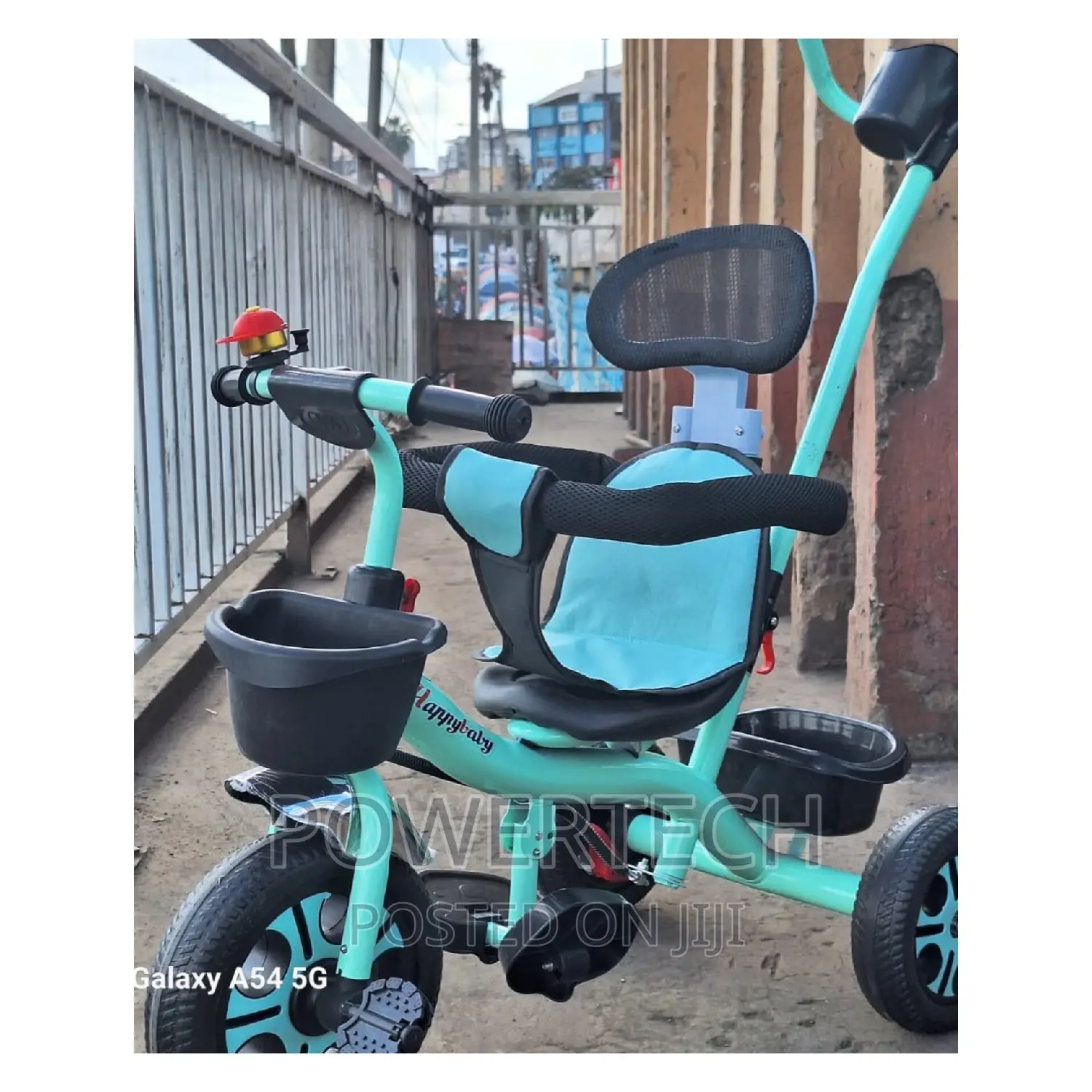 Tricycle With Push Handle! .