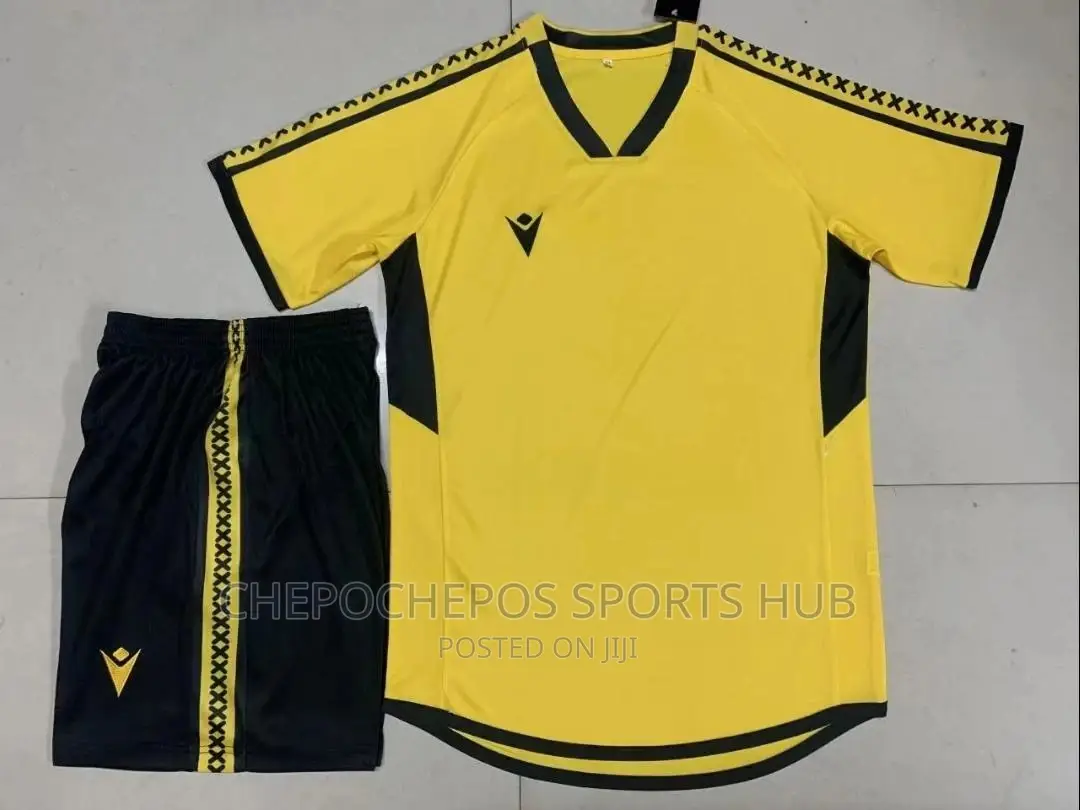 Yellow Imported Football Jerseys
