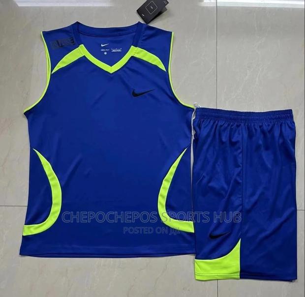 Blue Volleyball Jerseys - thumbnail 2