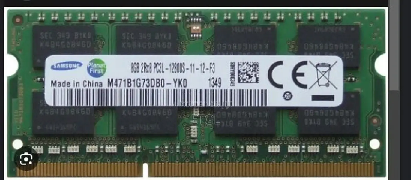 Laptop Memory Pcl3 Ddr3 8gb