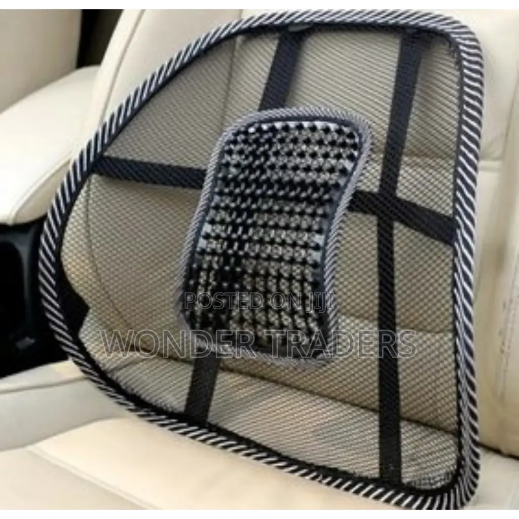 Car Seat and Office Chair Back Rest Mesh Support