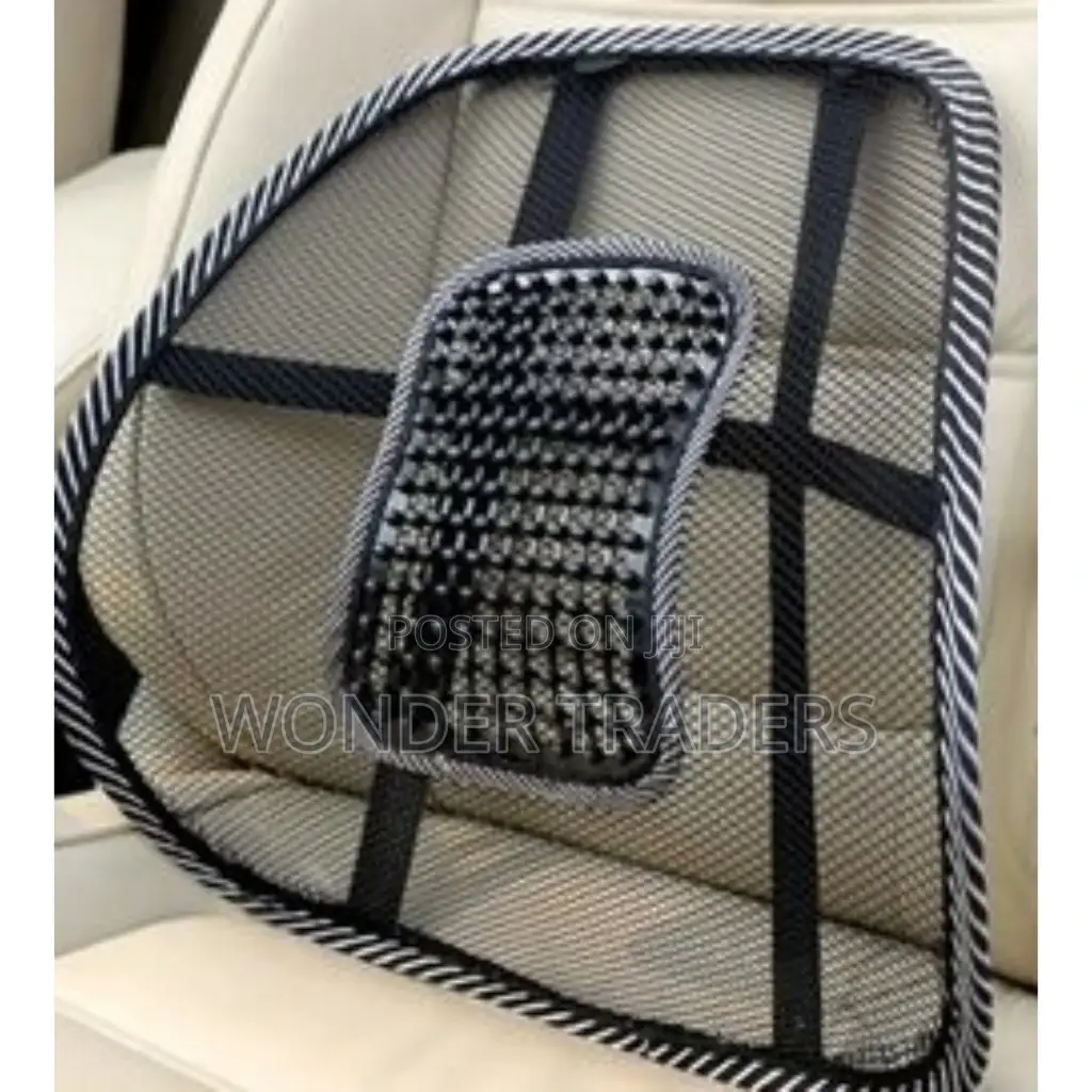 Car Seat and Office Chair Back Rest Mesh Support .