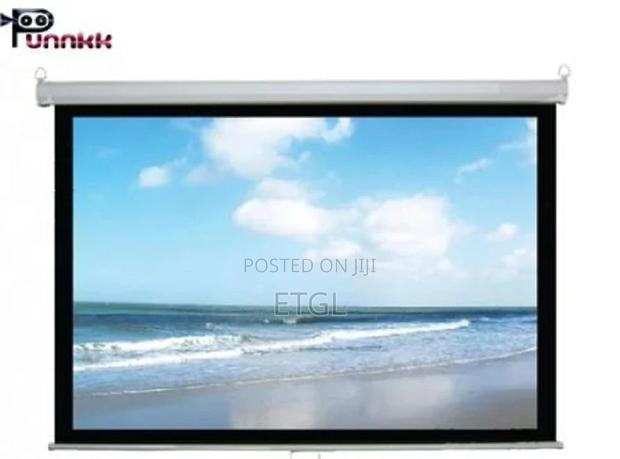 Techcom Tc-mps- 240 - Manual Projector Screen 240 X 240 - thumbnail 3
