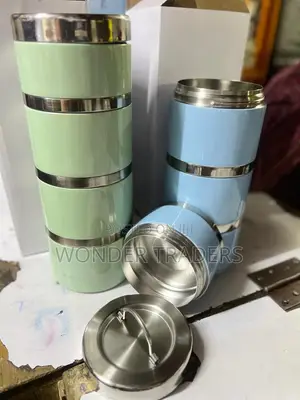 4 Layer Portable Food Flask.