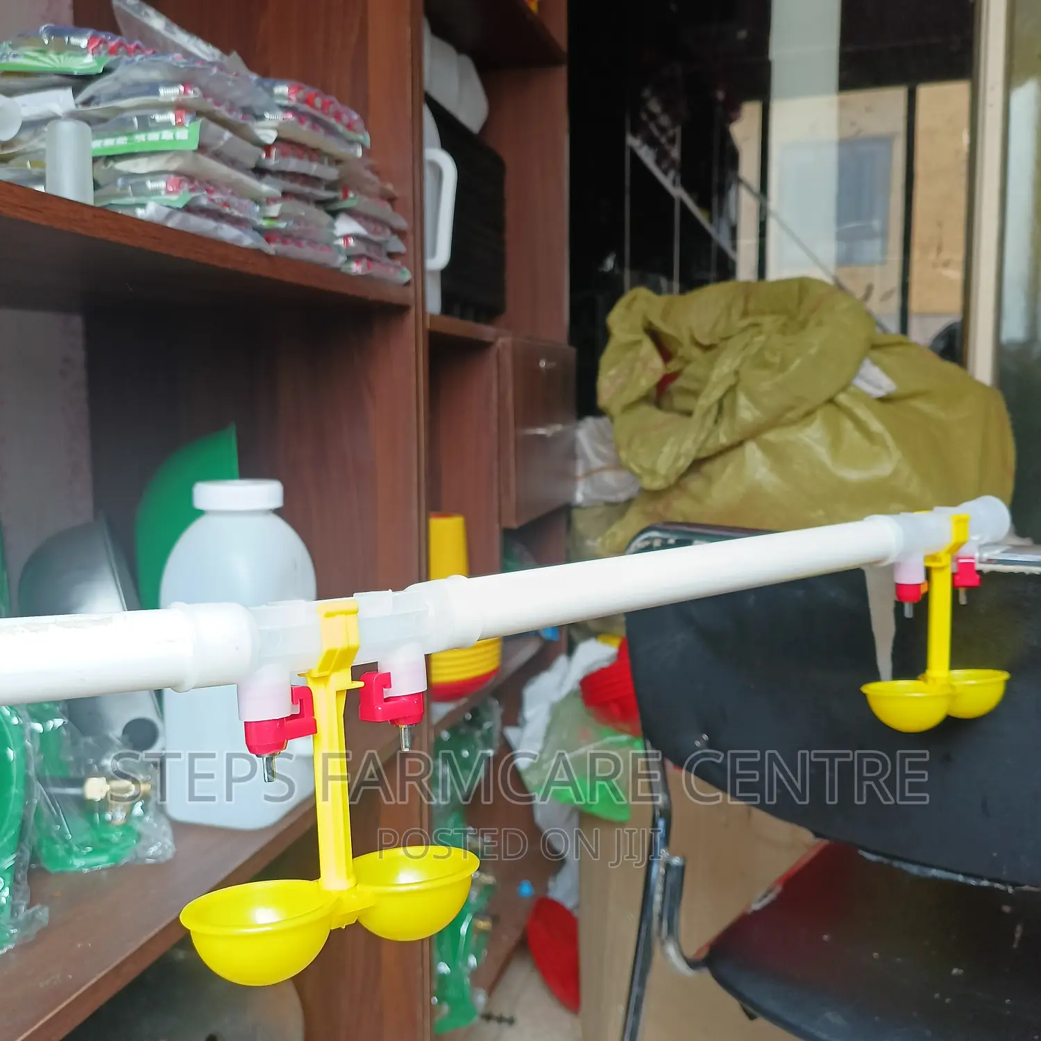 Double Cupped Automatic Chicken Nipple Waterers