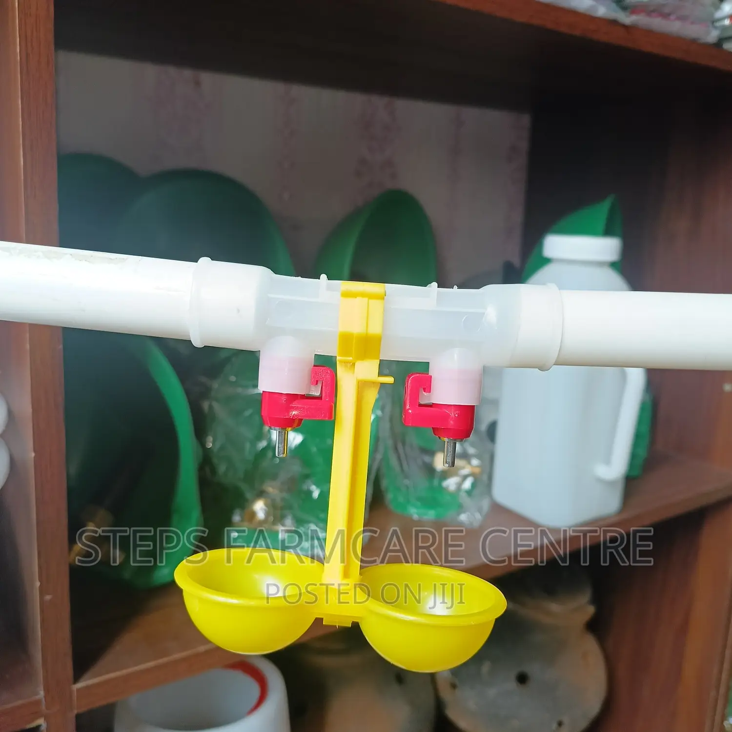 Double Cupped Automatic Chicken Nipple Waterers