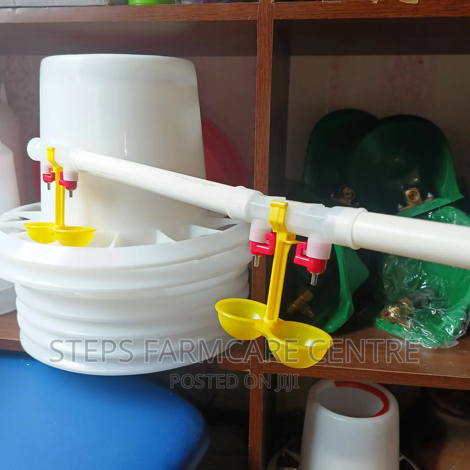 Double Cupped Automatic Chicken Nipple Waterers