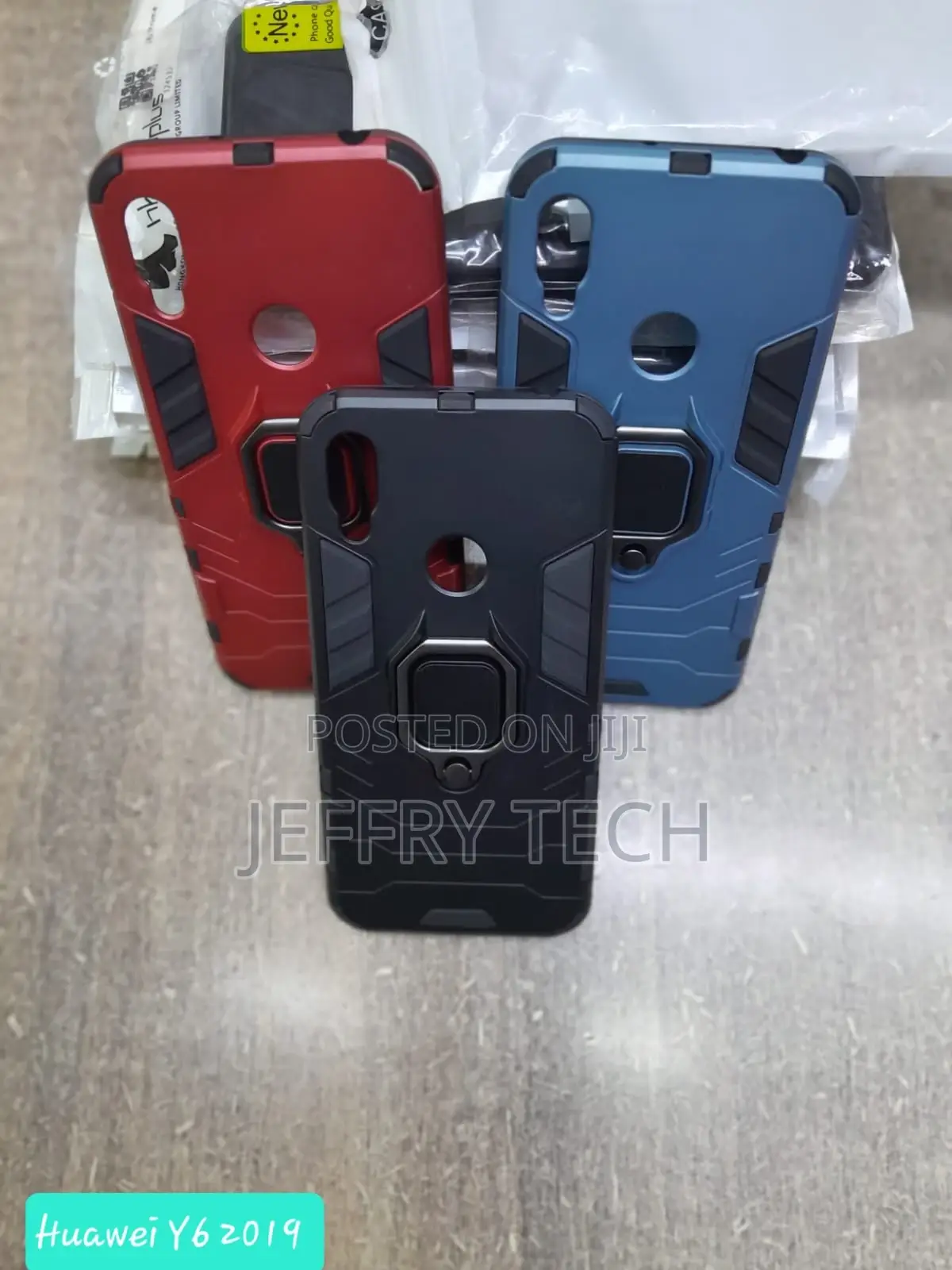 Huawei Y6 2019 Y6 Prime Armor Heavy Duty 360 Rotatable Ring