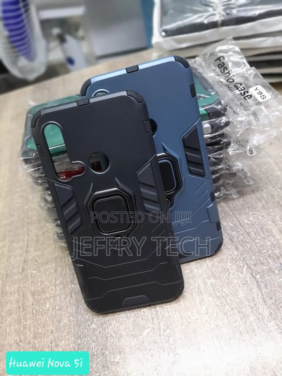 R Huawei Nova 5i/P20 Lite 2019 Armored Carbon Fiber Lord Of