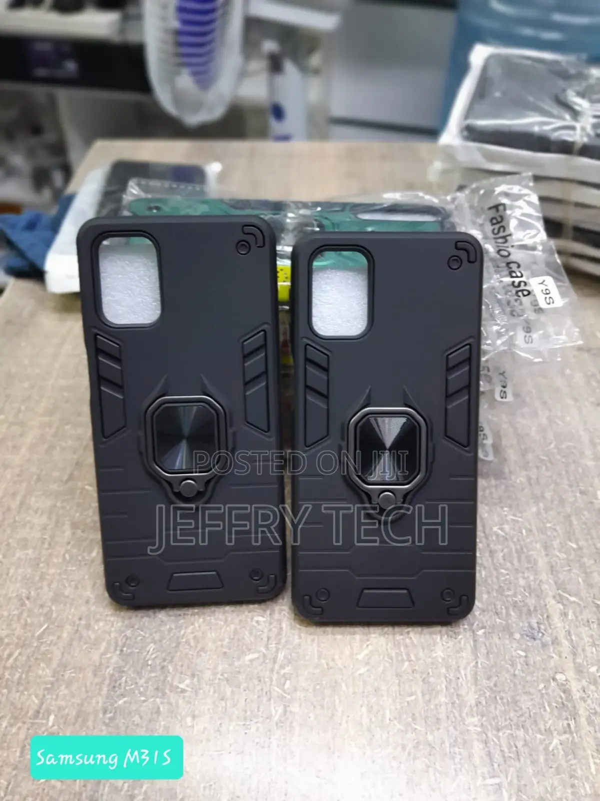 Samsung Galaxy M31s Heavy Duty Armor Hard Back Cover