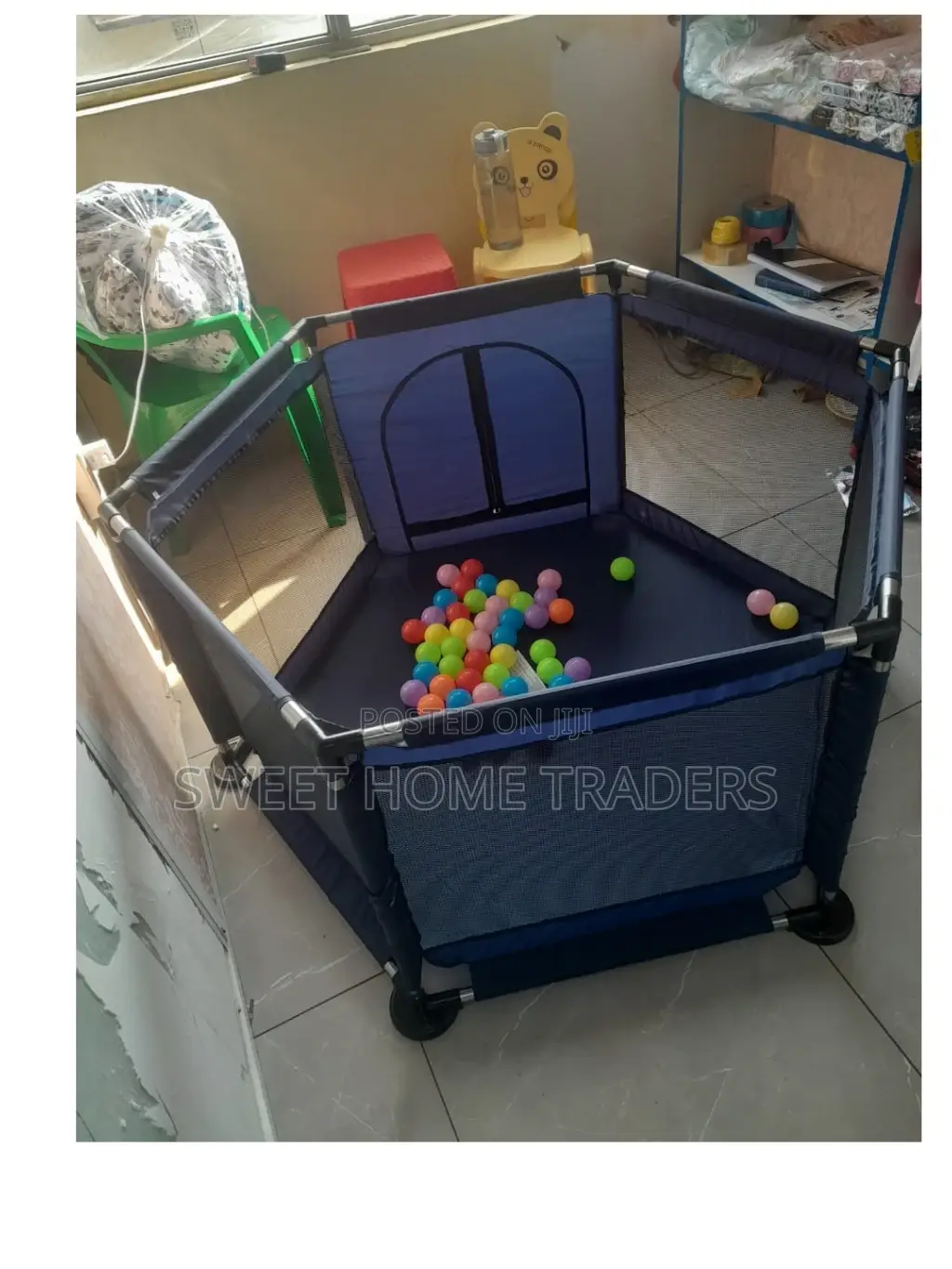 Kids Baby Safety Fence Play With 30 Balls