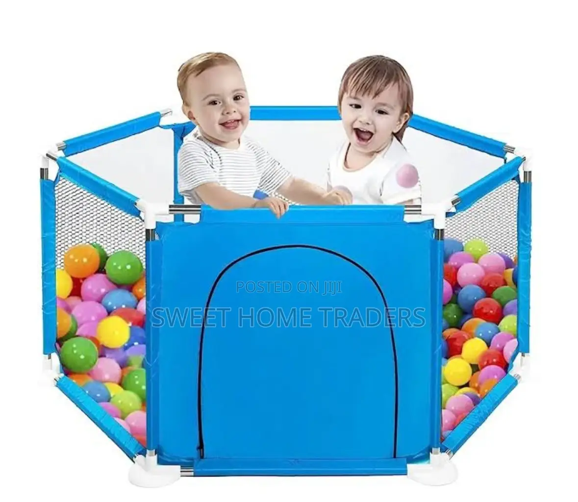 Kids Baby Safety Fence Play With 30 Balls 