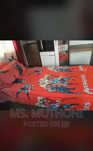 Cartoon Themed Bedsheets Set