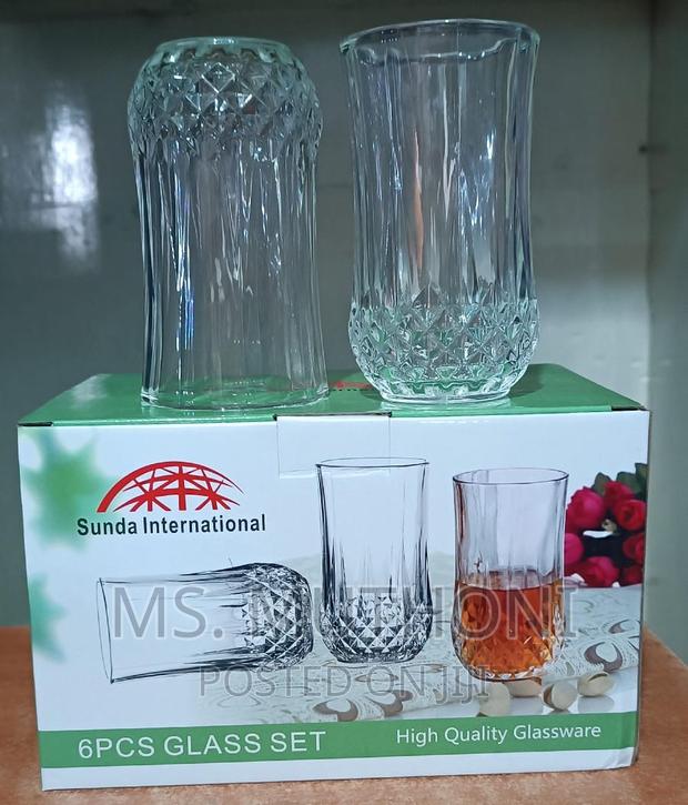 Quality 6 Pieces Quality Juice/ Water Glasses - main view