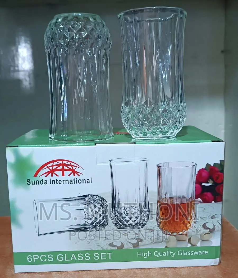 Quality 6 Pieces Quality Juice/ Water Glasses