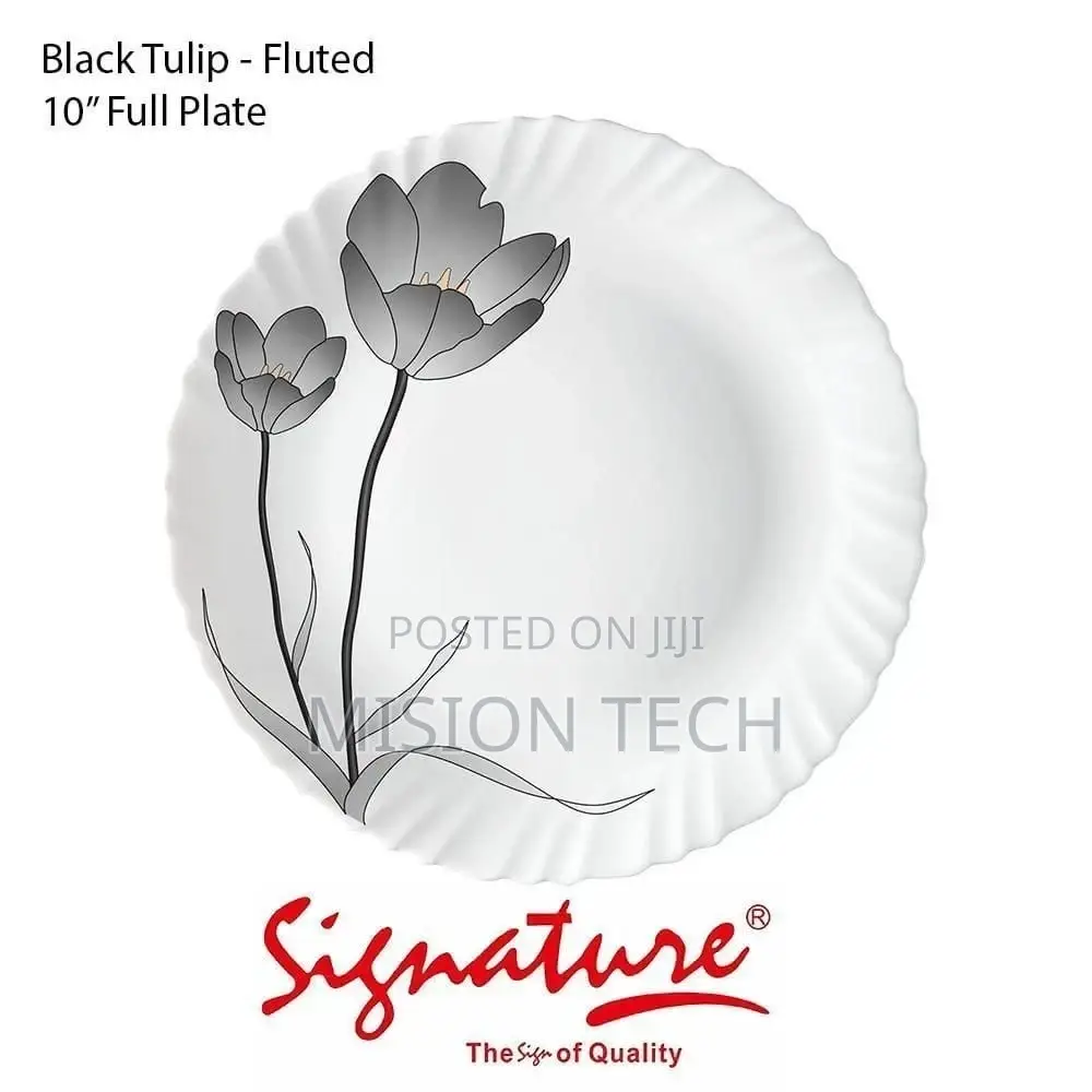 Tulip Fluted 10 Full Plate