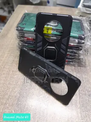 Bi-Material Case for Huawei Mate 40 Pro/40 Pro Plus With Rin