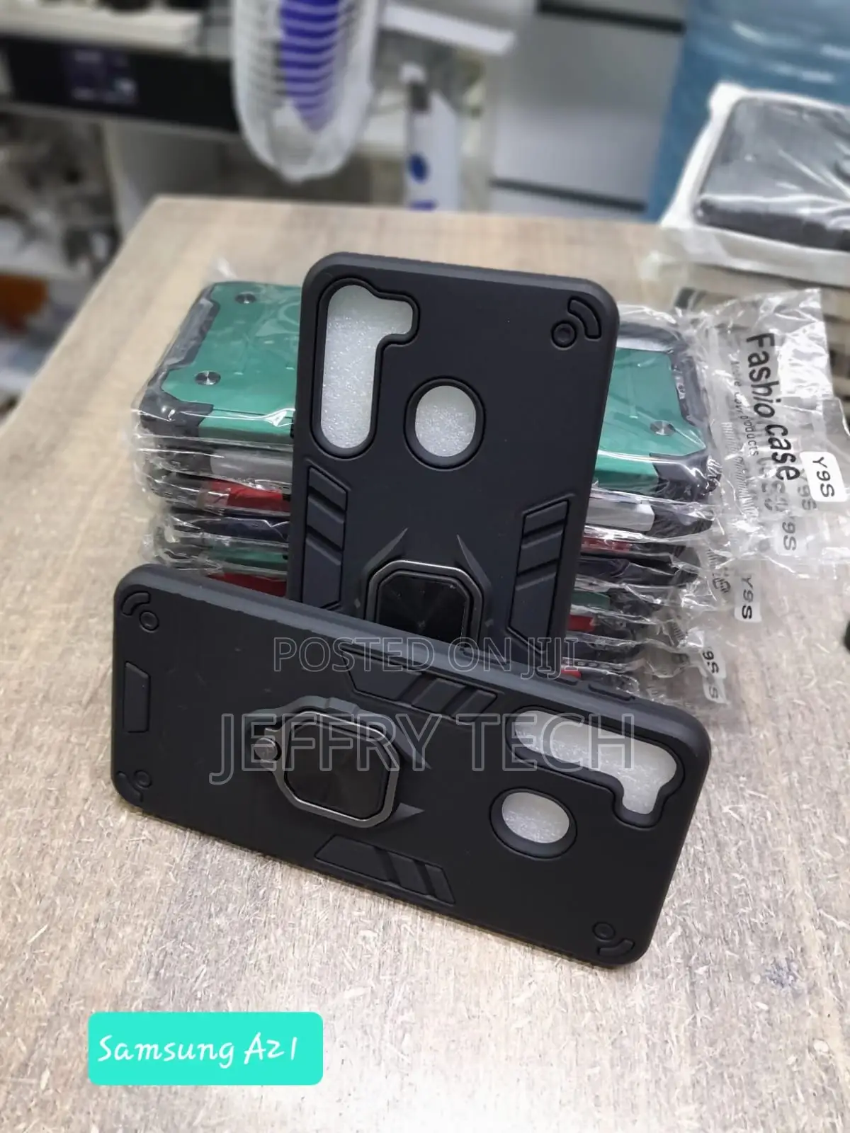 Samsung Galaxy A21 Case, STARSHOP Drop Protection Ring Kicks