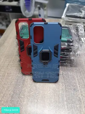 ZIVITE Back Cover for Oneplus Nord N200 5G (Black, Ring Cas