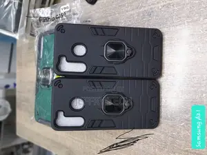 Ring Armor Case for Samsung Galaxy A21 Armored Cover Magn