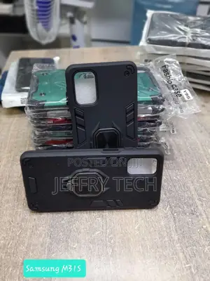 Lejaao Samsung Galaxy M31s AZA Armor Bumper Blue Polycarbona