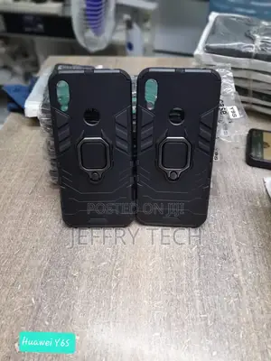 Celltime Huawei Y6s 2020 Shockproof Black Panther Magnetic R