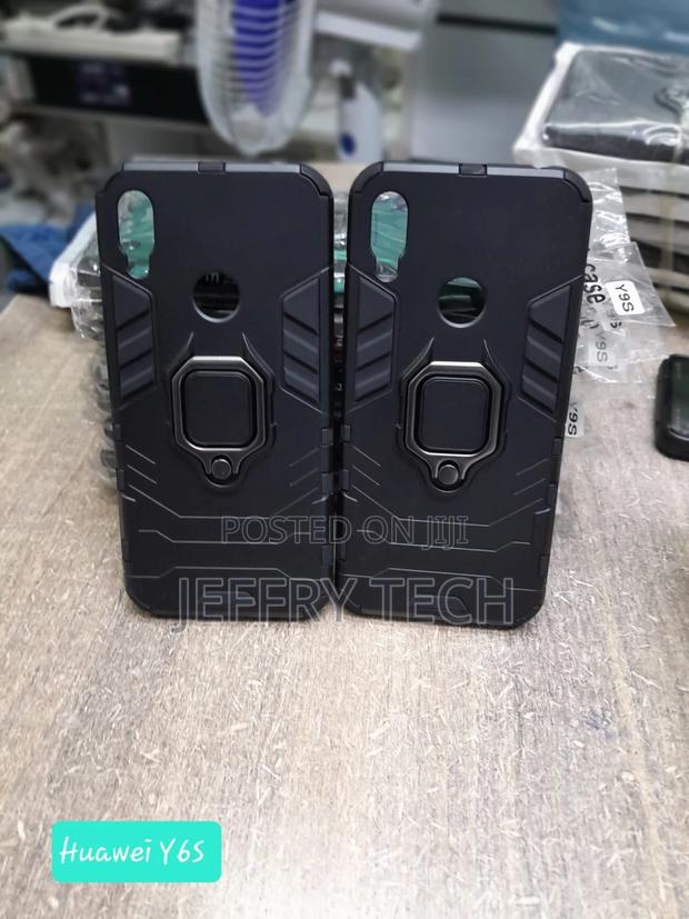 Celltime Huawei Y6s 2020 Shockproof Black Panther Magnetic R - thumbnail 3