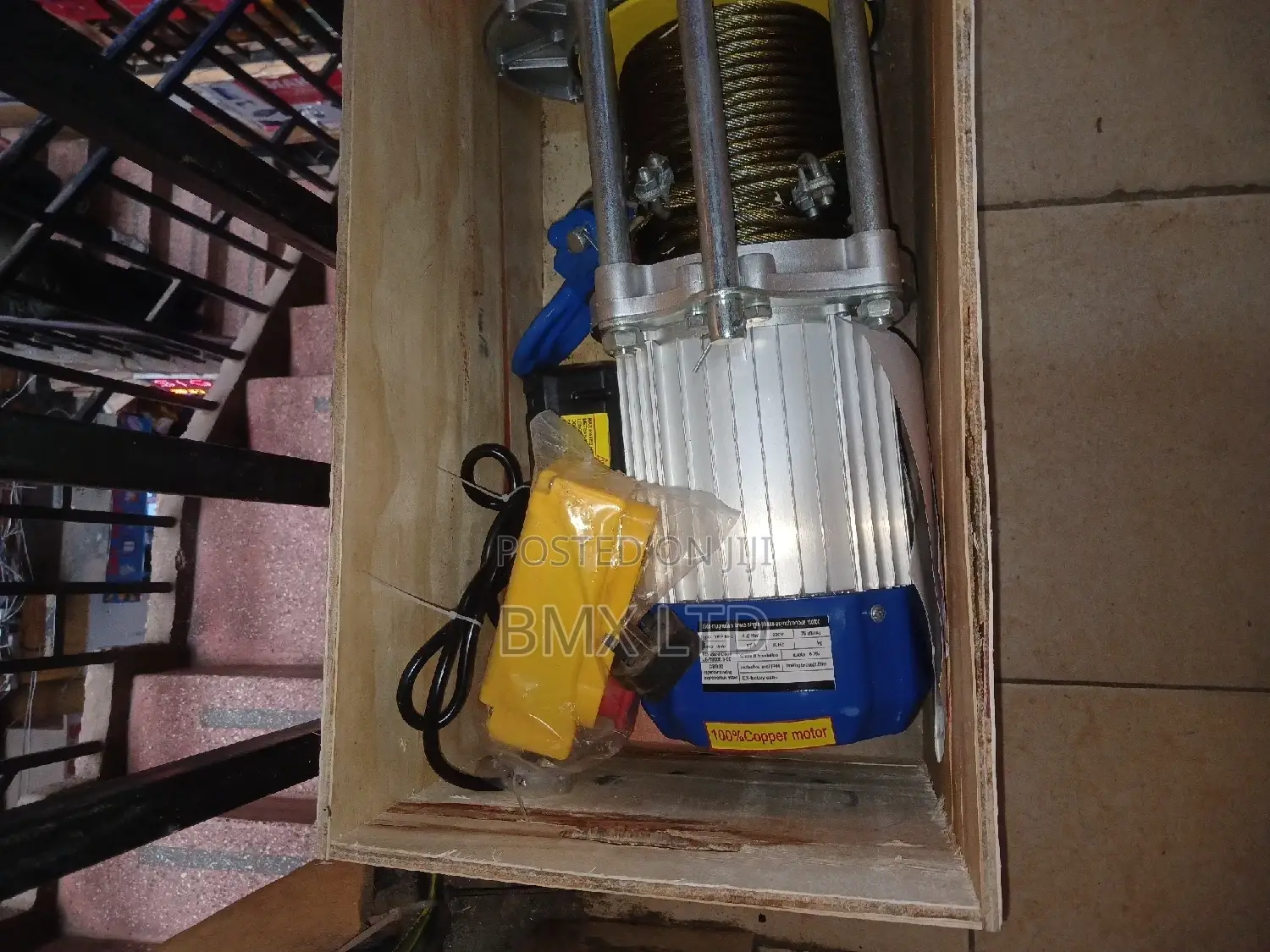1.5 Tone Electric Hoist/Single Phased Motor