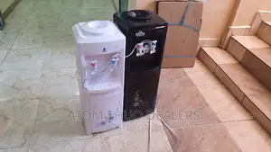 Two Tap Black Hot and Normal Rashnik Water Dispenser.