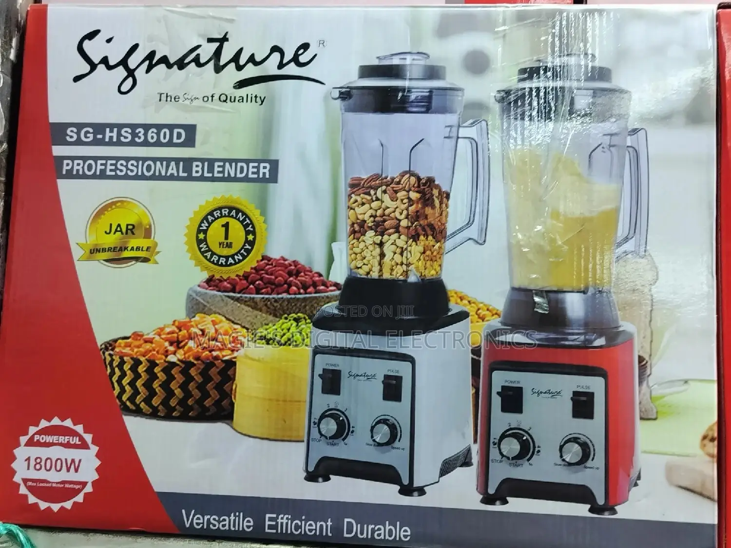 Signature Blender 1800w 4L