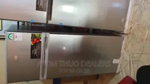 Vitron Double Door 170 Lt Silver Fridge.