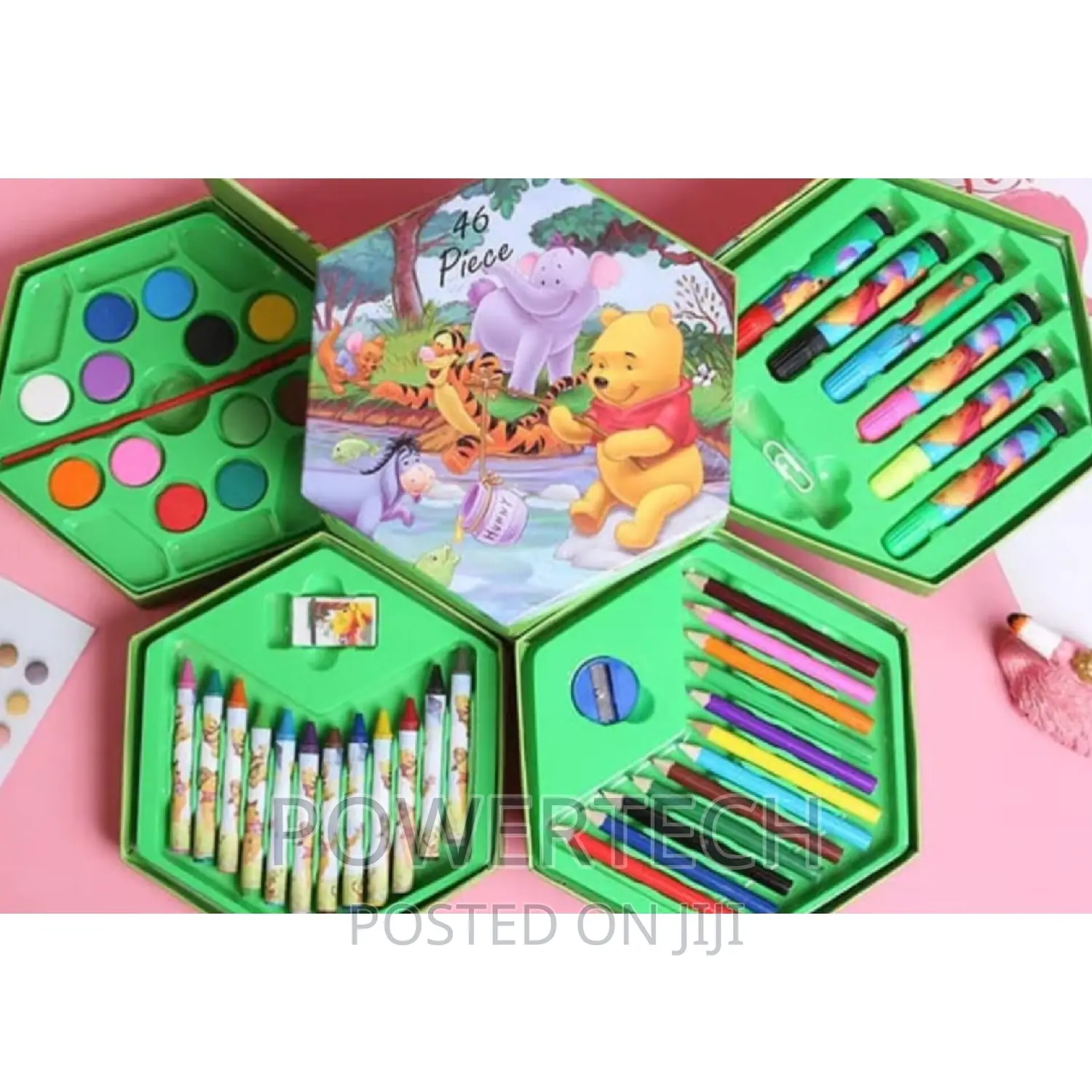 46 PCS ART SET!-green Colour