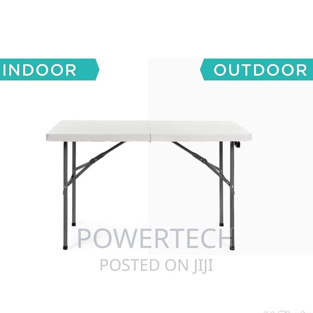 Indoor Outdoor Foldable Desk Adjustable Table. - main view