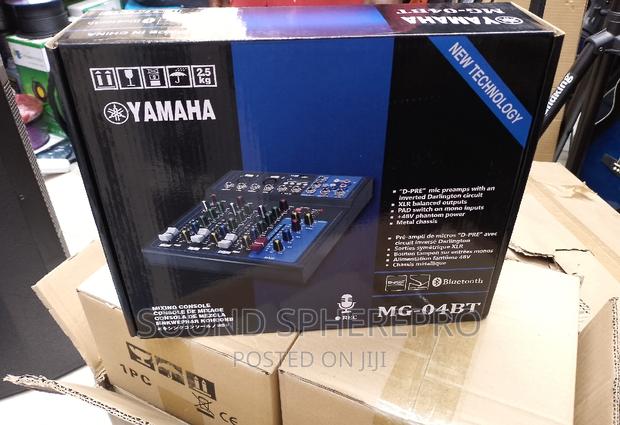 Yamaha MG-04BT 4 Channel Plain Mixer - main view