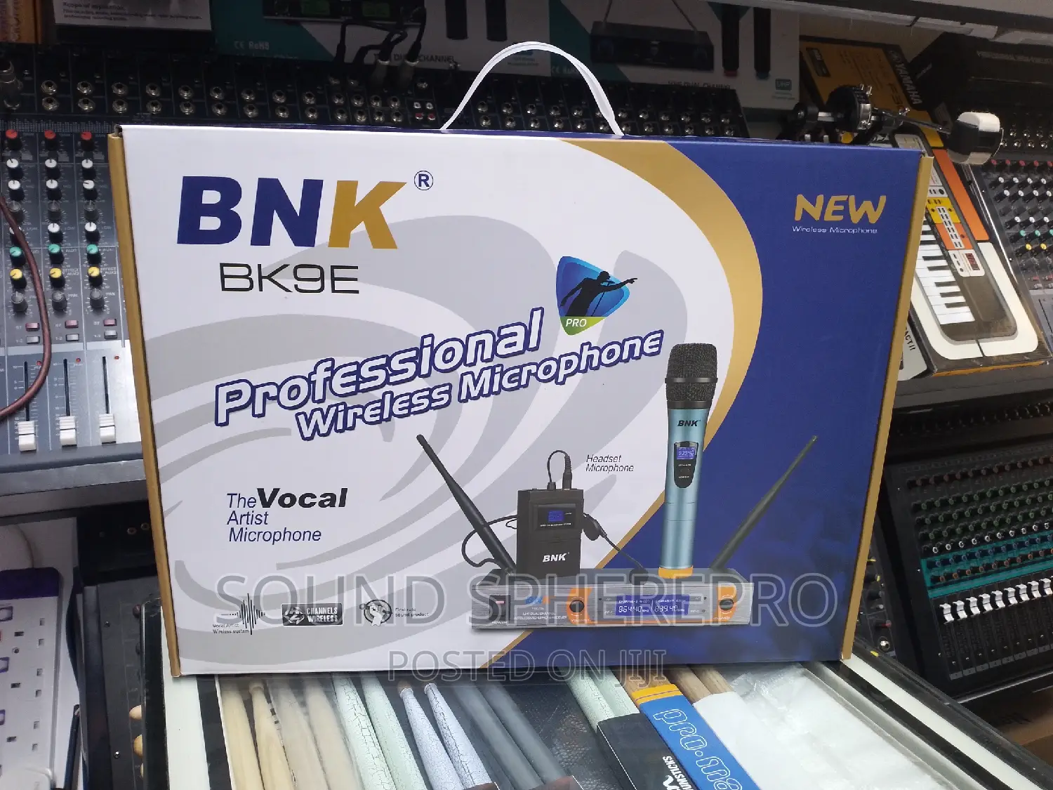 BNK BK 9E 2in1 Wireless Microphone