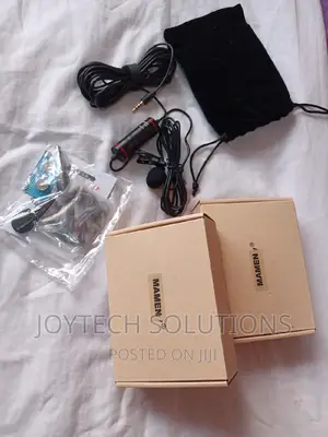 Mamen LAVALIER Microphone Clip-on Tube Lapel Mic for All Typ