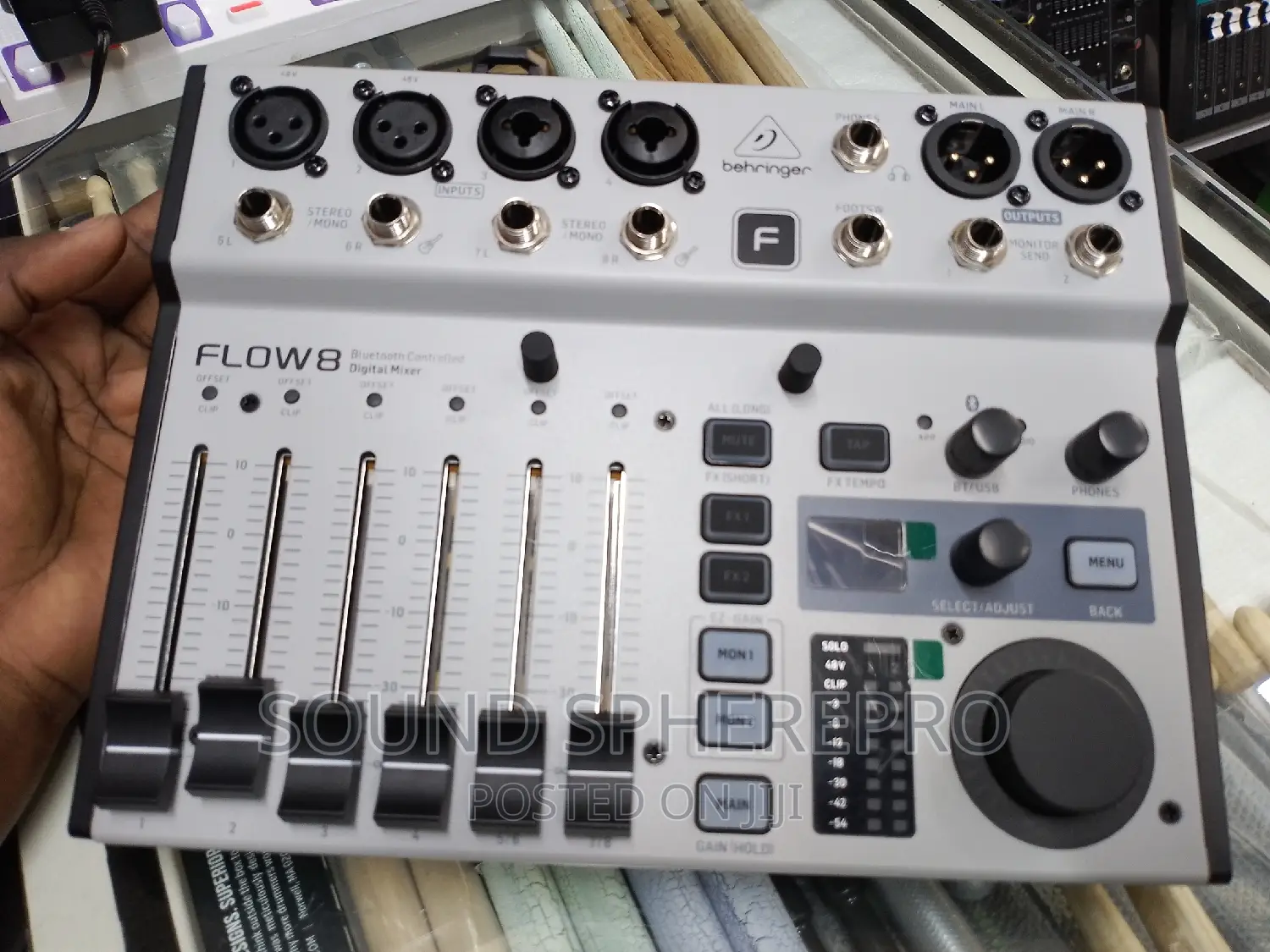 Behringer Flow8 Digital Mixer and Audio Interface