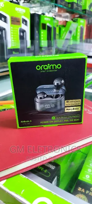 New Oraimo Airbuds 4 ENC True Wireless Earbuds.