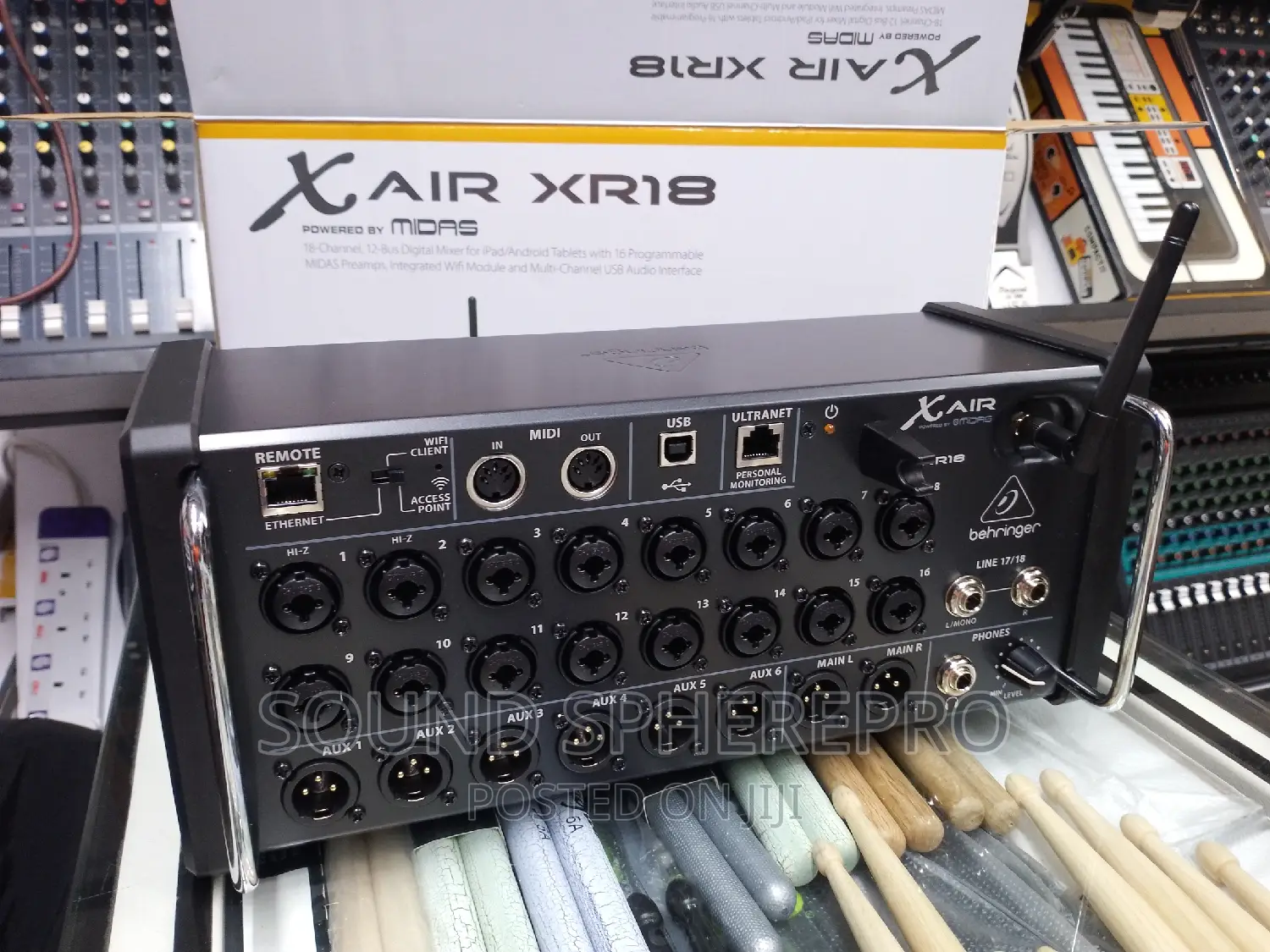 Behringer Xr18 18 Channel Stage Box