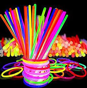 Glow In The Dark Sticks 100 Pcs - thumbnail 2