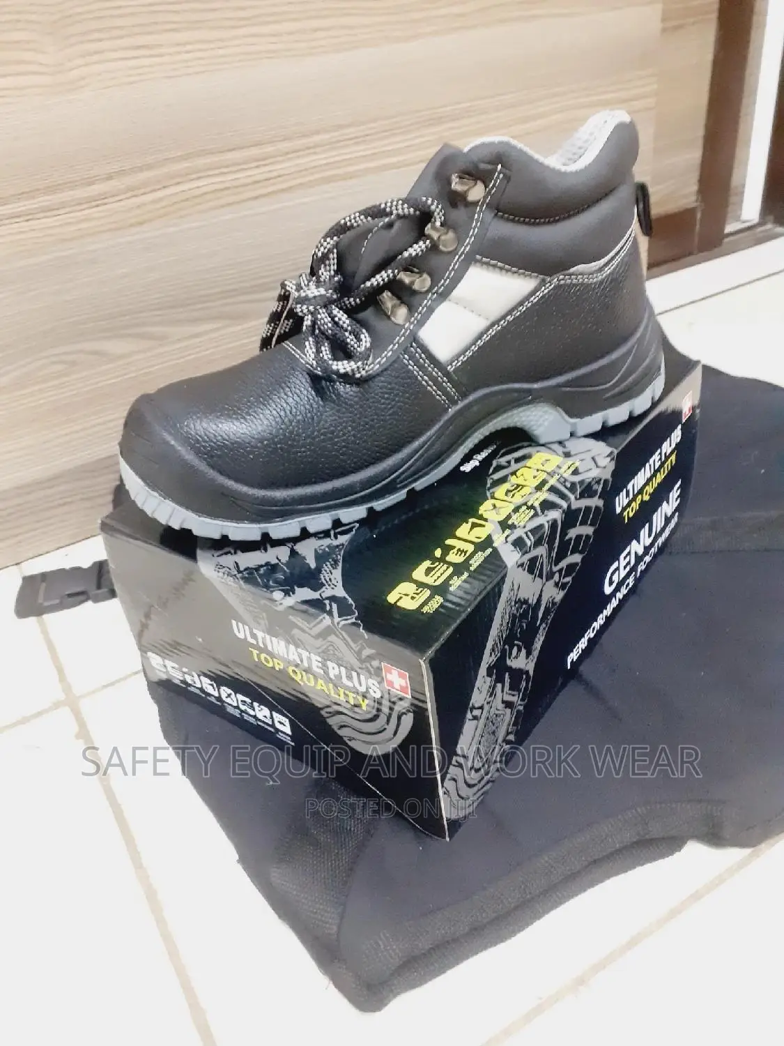 Ultimate Plus Safety Boots Chemical Resistant