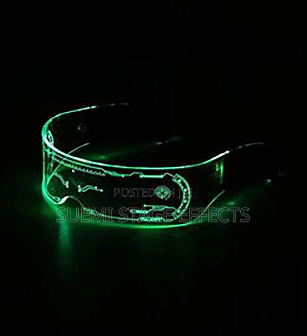 LED Lighting Visor Glasses for Parties - main view